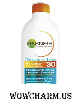 GARNIER / Ambre Solare Легкость и шелк Молочко с ультралегкой текстурой SPF 30