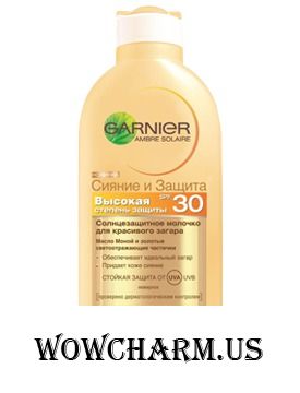 GARNIER / Ambre Solare Сияние и защита Солнцезащитное молочко для красивого загара SPF 30
