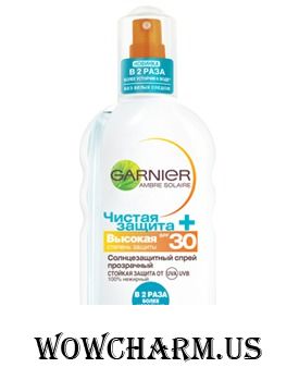 GARNIER / Ambre Solare Чистая защита + Cолнцезащитный спрей для тела SPF 30