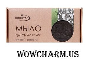 "Экостар" / Натуральное мыло ручной работы Дегтярное