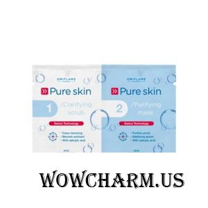 Oriflame / Скраб и очищающая маска для кожи лица «Код чистоты»