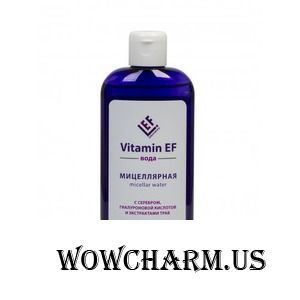 EF Laboratory / Vitamin EF Вода мицеллярная с серебром, гиалуроновой кислотой и экстрактами трав