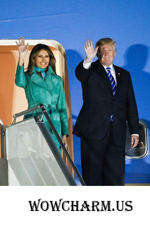 Мелания и Иванка Трамп в Польше: наряды жены и дочки американского президента