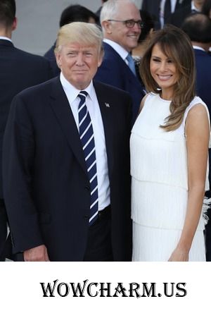 Модный образ Мелании Трамп на саммите G20 в Гамбурге