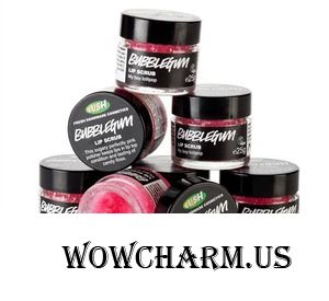 Lush / Скраб для губ Bubble Gum