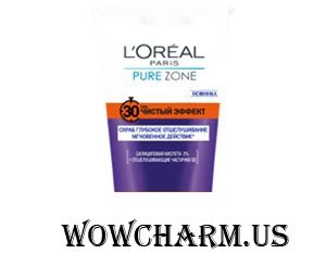 L'OREAL / PURE ZONE Скраб глубокое отшелушивание 30 секунд
