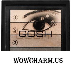 Gosh / Тени для век Quattro Smokey Eyes Palette