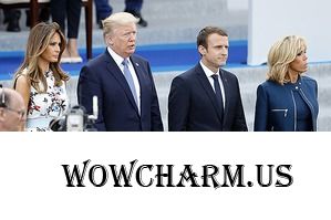 Цветочное платье Мелании Трамп от Valentino
