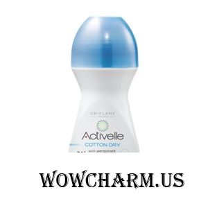Oriflame / Шариковый дезодорант-антиперспирант с натуральной пудрой хлопка «Активэль»