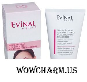 Evinal / Скраб для лица Paris Gommage Douceur Creme Veloutee Exfoliante