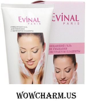 Evinal / Гель для умывания Cleansing wash gel with placenta extract