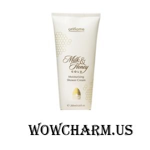 Oriflame / Увлажняющий крем для душа «Молоко и мед – Золотая серия»