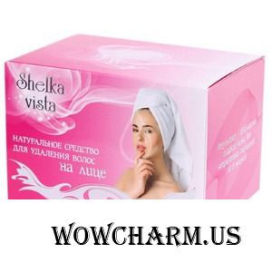 Shelka vista / Натуральное средство для удаления волос на лице