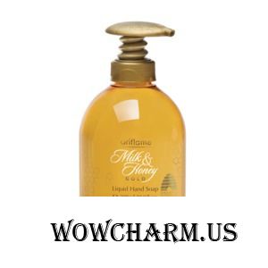Oriflame / Жидкое мыло для рук «Молоко и мед – Золотая серия»
