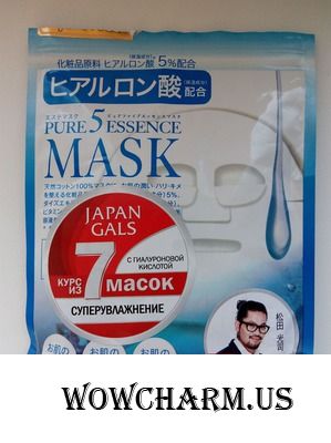 Красота по-японски, или тканевые маски для лица Japan Gals