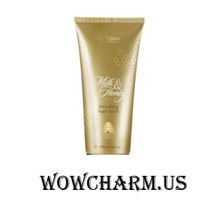 Oriflame / Сахарный скраб для тела «Молоко и мед – Золотая серия»