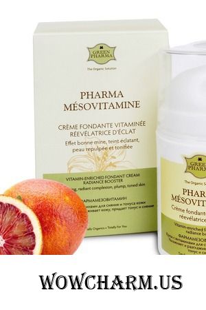 Green Pharma / Крем для лица Pharma Mezovitamine creme fondante vitaminee reevelatrice declat