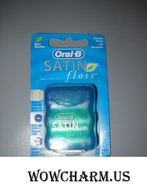 Мятная зубная нить Satin floss от Oral-B - идеальная помощница на все случаи жизни!