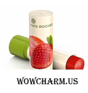 Yves Rocher / Бальзам для Губ Baumes Levres Soin Nourishing Lip Balm - Strawberry