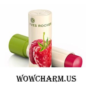 Yves Rocher / Бальзам для Губ Baumes Levres Soin Nourishing Lip Balm Raspberry