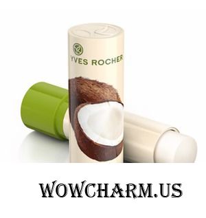 Yves Rocher / Бальзам для Губ Baumes Levres Soin Nourishing Lip Balm Coconut