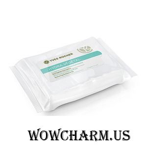 Yves Rocher / Салфетки для Снятия Макияжа Hydra Vegetal Cleansing Cloths