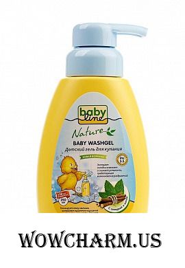 Babyline / Гель для купания Детский гель с солодкой и мятой