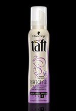 Пена для укладки волос Taft