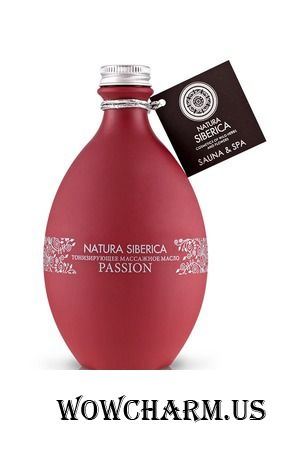 Natura Siberica / Тонизирующее массажное масло PASSION для романтического массажа