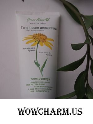 Нет! раздраженной коже после депиляции с Green Mama