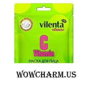 VILENTA / Маска для лица C Vitamin Mask Combats Signs of Tiredness