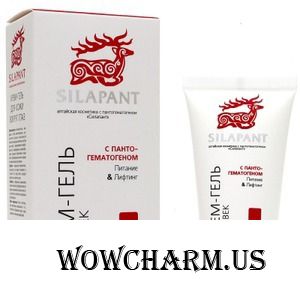 Silapant / Крем-гель для век с пантогематогеном «Питание & Лифтинг»