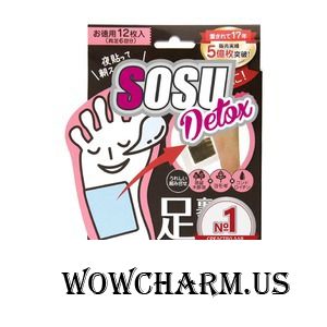 Japonica / Sosu Detox Патчи для ног с ароматом полыни