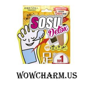 Japonica / Sosu Detox Патчи для ног с ароматом ромашки