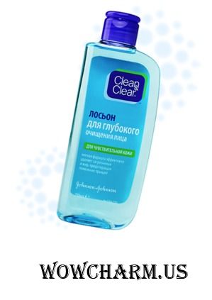 Clean&Clear / Ежедневный Уход Лосьон для глубокого очищения лица для чувствительной кожи