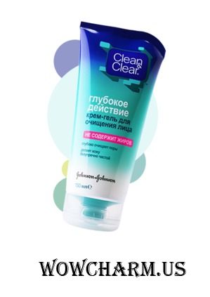 Clean&Clear / Глубокое Действие Крем-гель для глубокого очищения лица
