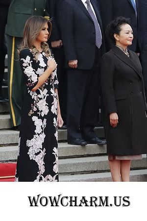 Мелания Трамп всех затмила в Китае