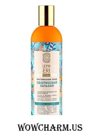 Natura Siberica / Облепиховый бальзам Максимальный объем для всех типов волос