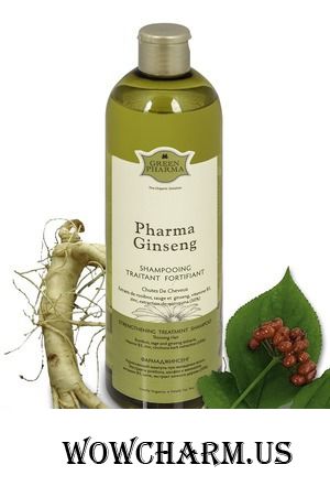 Green Pharma / шампунь Pharma Ginseng