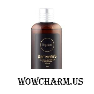 Repharm / Дегтярёвъ шампунь женский с пептидами