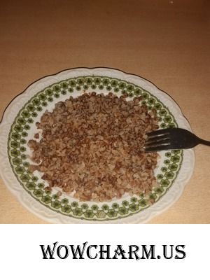 Гречневая каша из микроволновки