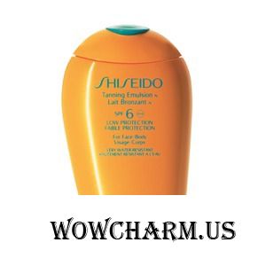 Shiseido / Эмульсия для загара Tanning Emulsion N SPF 6 - For Face/Body