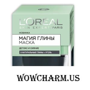L'OREAL / Маска для лица Магия глины Детокс и Сияние