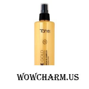 Tahe / Спрей-флюид Botanic 2 phase gold hydrates and re-thickens hair