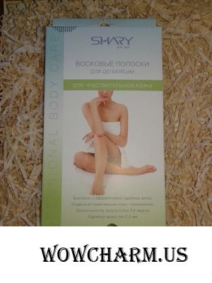 Депиляция с восковыми полосками от Shary
