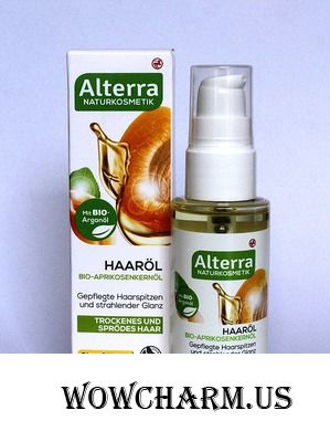 Alterra / Масло для волос Bio-Aprikose Haaroil