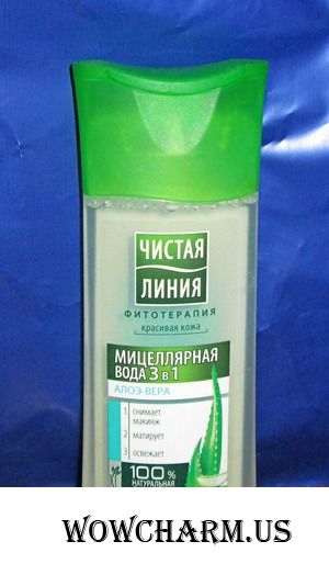 Нежная водичка от "Чистая линия", которая очищает и освежает