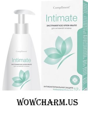 Compliment / Экстра-мягкое крем-мыло для интимной гигиены Intimate