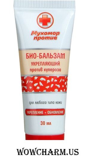 "Венец Сибири" / Био-бальзам укрепляющий против купероза Мухомор против