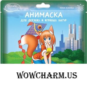Etude Organix / Маска для лица Анимаска Лиса Балансирующая